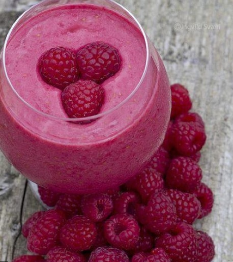 Raspberry Smoothie Recipe Raspberry Delight Smoothie Recipe