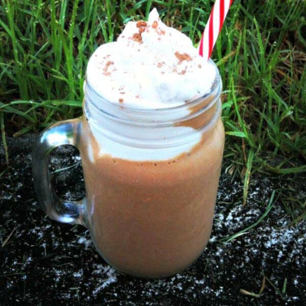 Healthy Iced Chocolate Smoothie Healthy Iced Chocolate Smoothie