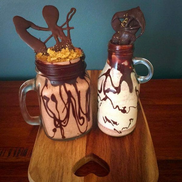 Healthy Chocolate Doughnut Smoothie Healthy Chocolate Doughnut Smoothie