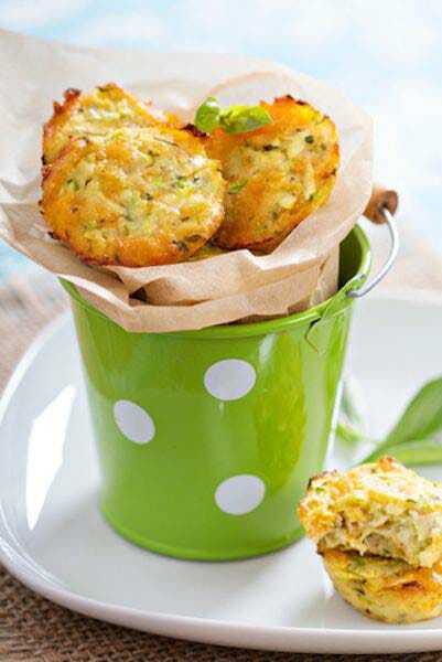 Healthy cheese and zucchini bites – only 39 calories Healthy cheese and zucchini bites - only 39 calories