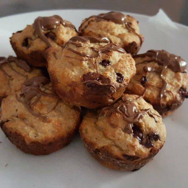Banana Choc Muffins Banana Choc Muffins