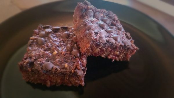 Healthy Raw Chocolate Fruity Brownies Healthy Raw Chocolate Fruity Brownies