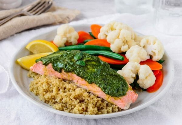 Pesto Salmon Pesto Salmon