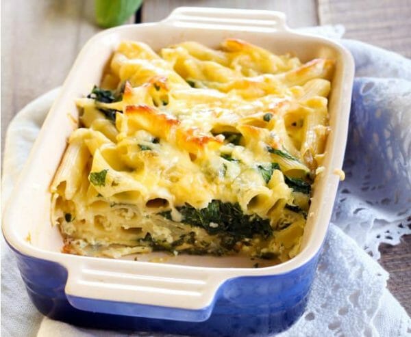 Spinach & ricotta pasta bake Spinach & ricotta pasta bake