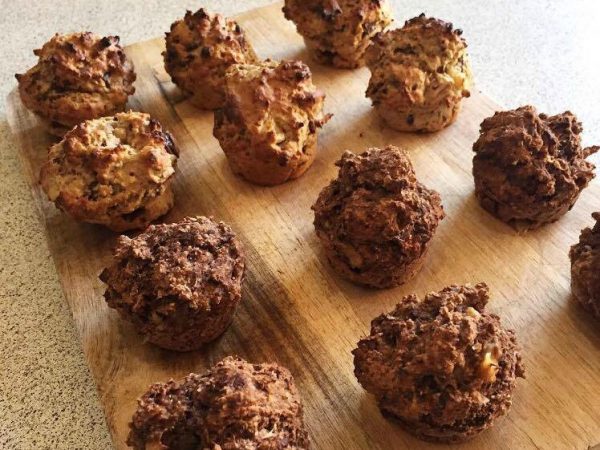 Banana Choc Muffins Banana Choc Muffins