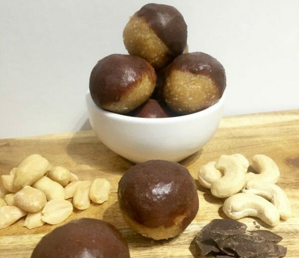Choc Dipped Peanut Butter Bliss Balls Choc Dipped Peanut Butter Bliss Balls