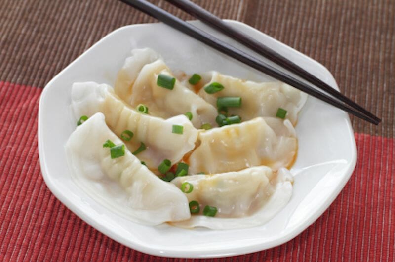 chilli beef dumpling