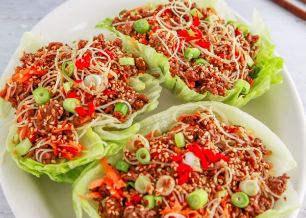 Beef san choy bow Beef san choy bow
