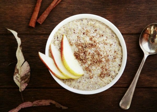 Slow Cooked Quinoa Porridge With Apple And Cinnamon Slow Cooked Quinoa Porridge With Apple And Cinnamon