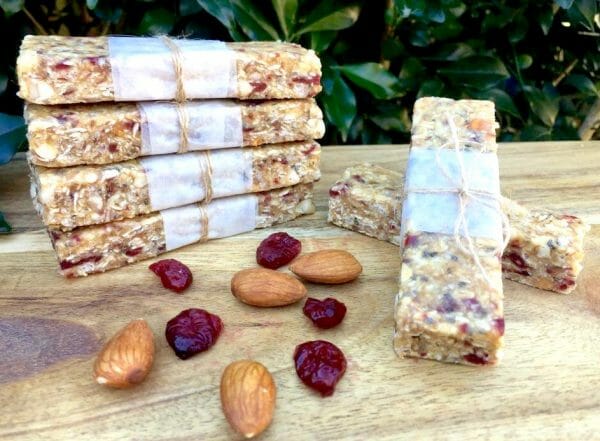 Cranberry and Coconut Power Bars Cranberry and Coconut Power Bars