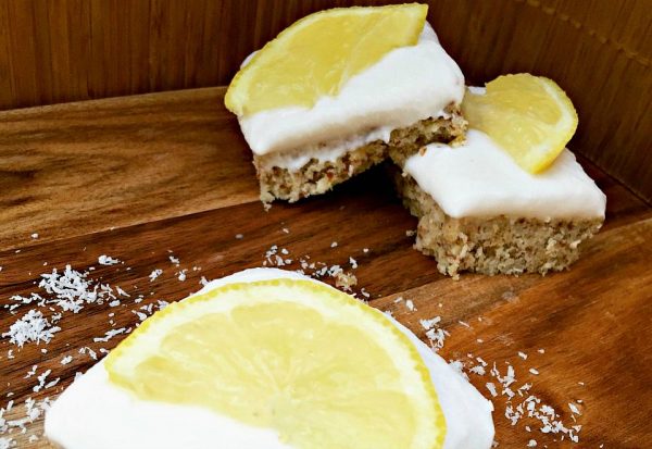 Healthy Lemon And Coconut Slice Healthy Lemon And Coconut Slice