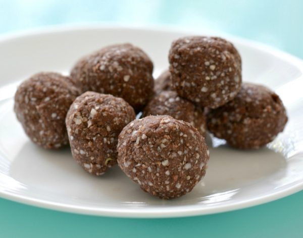 Chocolate Quinoa Protein Balls Chocolate Quinoa Protein Balls