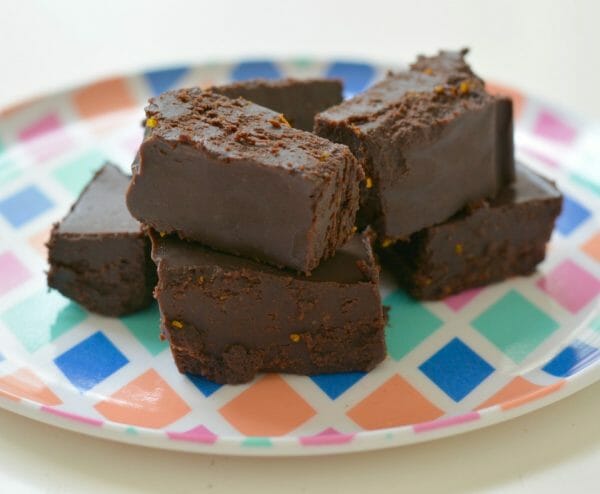 5 Ingredient Chocolate Orange Fudge 5 Ingredient Chocolate Orange Fudge