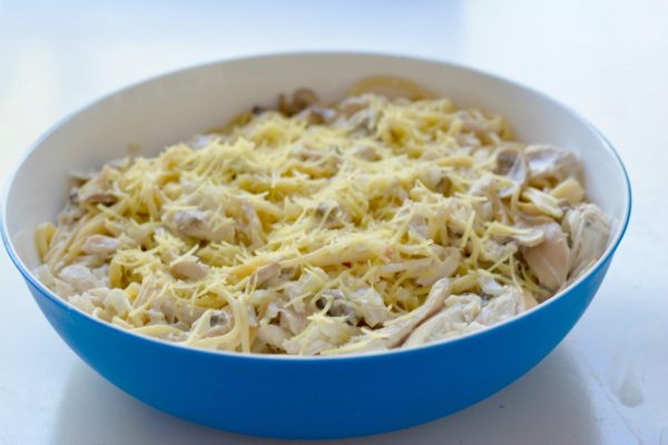 Creamy Leftover Turkey Spaghetti Creamy Leftover Christmas Turkey Spaghetti