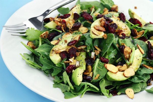Rocket Avocado and Almond Salad Rocket Avocado and Almond Salad
