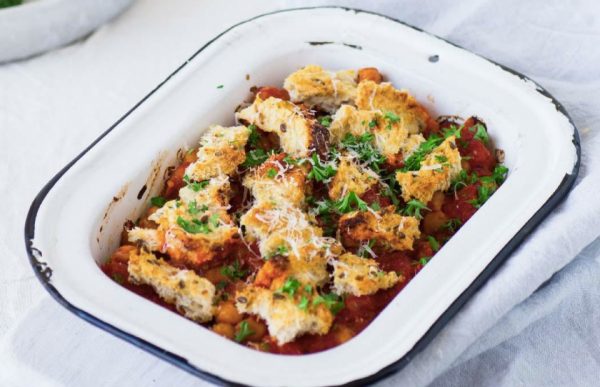 Tomato & Chickpea Bake Tomato & Chickpea Bake