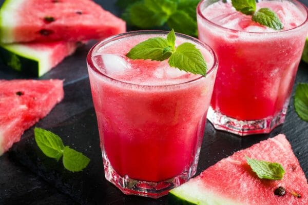 watermelon slushie healthy christmas day