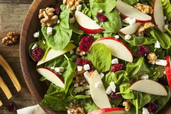 Festive Cranberry Waldorf Salad Festive Cranberry Waldorf Salad
