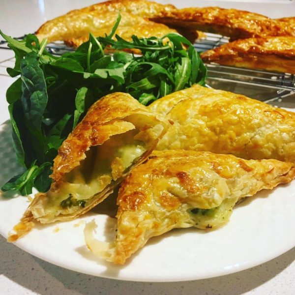 Spinach-and-Cheese-Filo-Triangles
