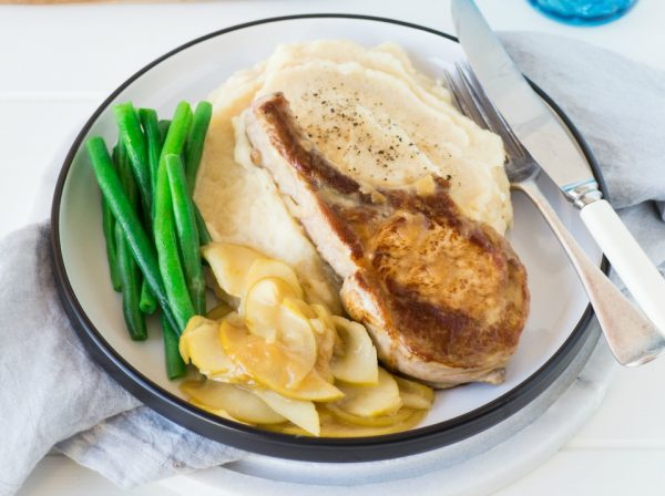 Healthy Sticky Pork Cutlets And Mash Healthy Sticky Pork Cutlets And Mash