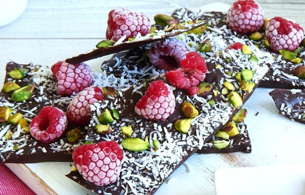 Chocolate And Raspberry Bark Chocolate And Raspberry Bark