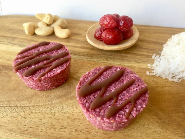 Raspberry Coconut Cups Raspberry Coconut Cups