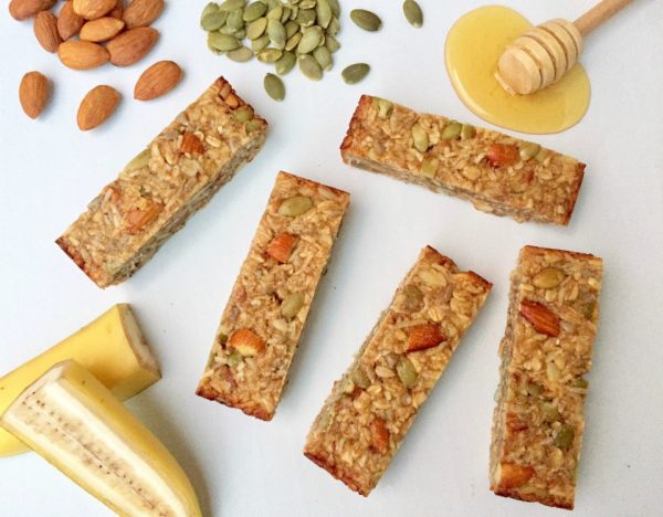 Banana Honey Nut & Seed Bars Banana Honey Nut & Seed Bars