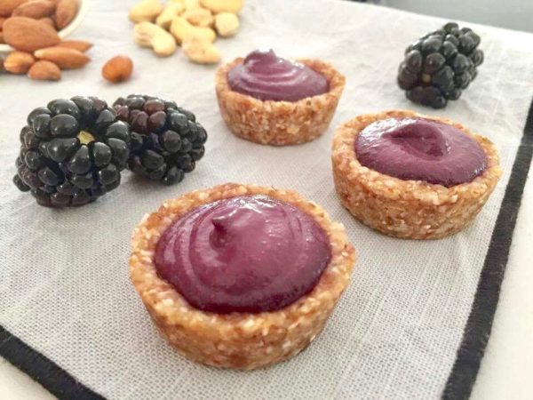 Cashew Maple & Blackberry Tarts Cashew Maple & Blackberry Tarts