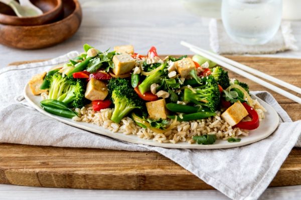 Ginger & Tofu Stir-Fry Ginger & Tofu Stir-Fry