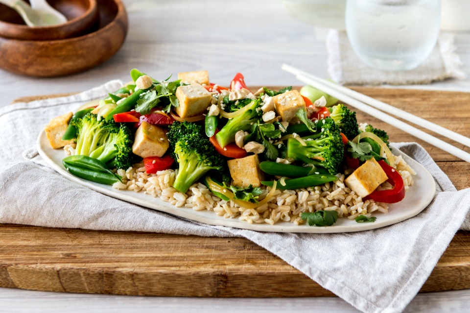 Tofu Stir fry Recipe Ginger & Tofu Stir-Fry