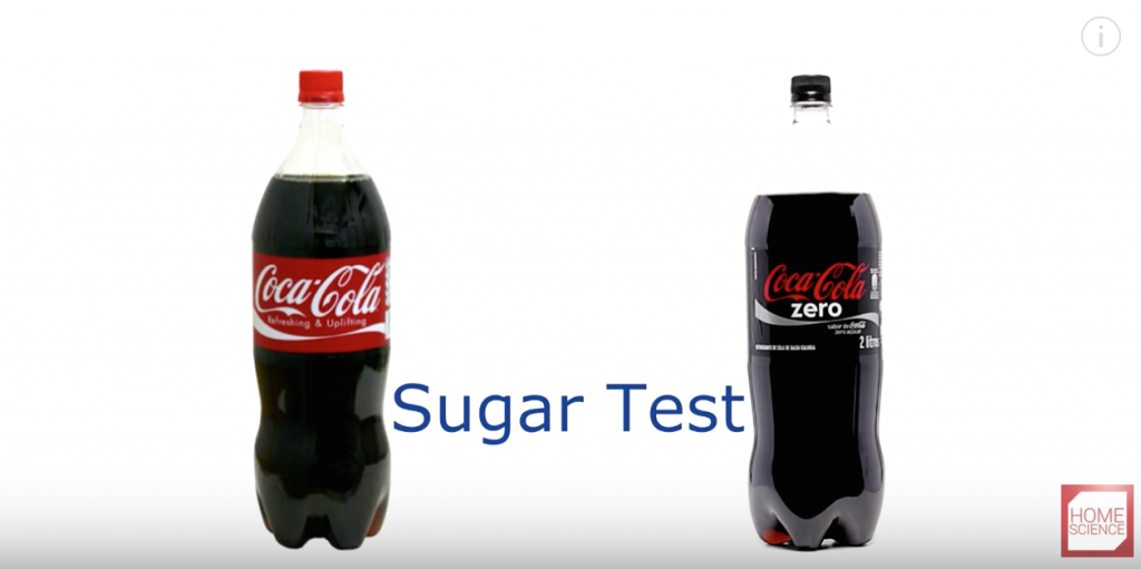 coke sugar test