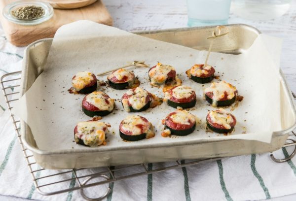 5 Ingredient Zucchini Pizza Bites 5 Ingredient Zucchini Pizza Bites