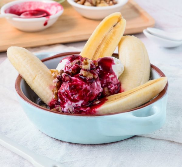 Breakfast Banana Split Breakfast Banana Split