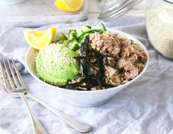 Tuna Sushi Bowl Tuna Sushi Bowl