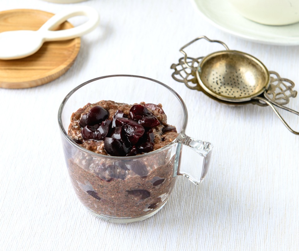 Cherry Ripe Chia Pudding Just 179 Calories Per Serve