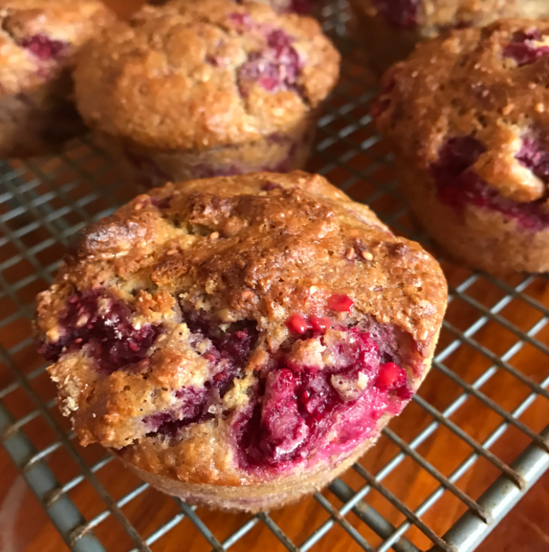Raspberry Muffins