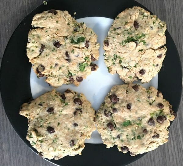 Kale And Choc Chip Cookies Kale And Choc Chip Cookies