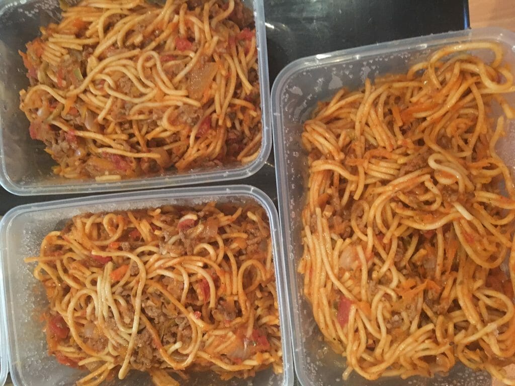 spaghetti bolognese