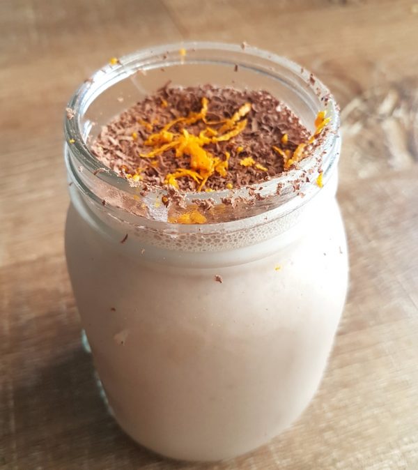 Choc Orange Cheesecake Smoothie Choc Orange Cheesecake Smoothie