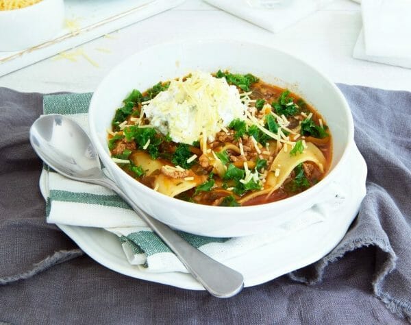 Slow cooked lasagne soup Slow cooked lasagne soup
