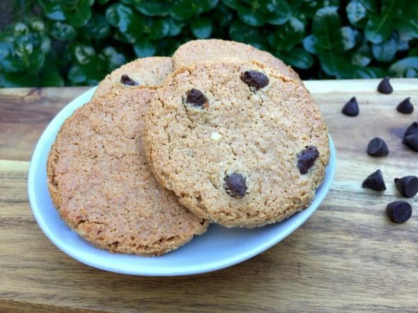 Flourless Peanut Butter Choc Cookies Flourless Peanut Butter Choc Cookies