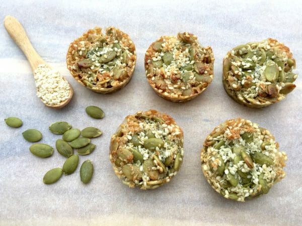 4 Ingredient Crunchy Seed Cups 4 Ingredient Crunchy Seed Cups