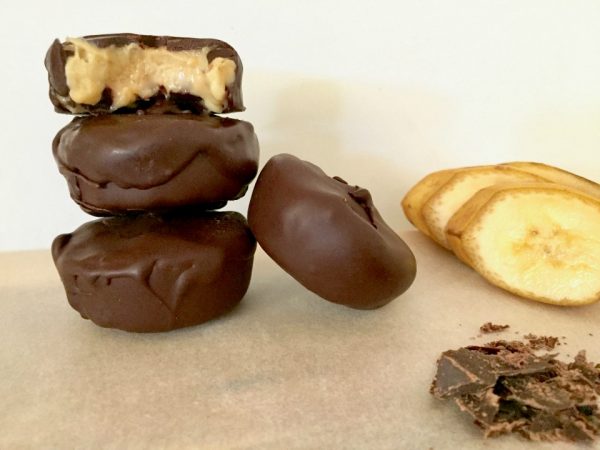 4 Ingredient Frozen Banana Bites 4 Ingredient Frozen Banana Bites