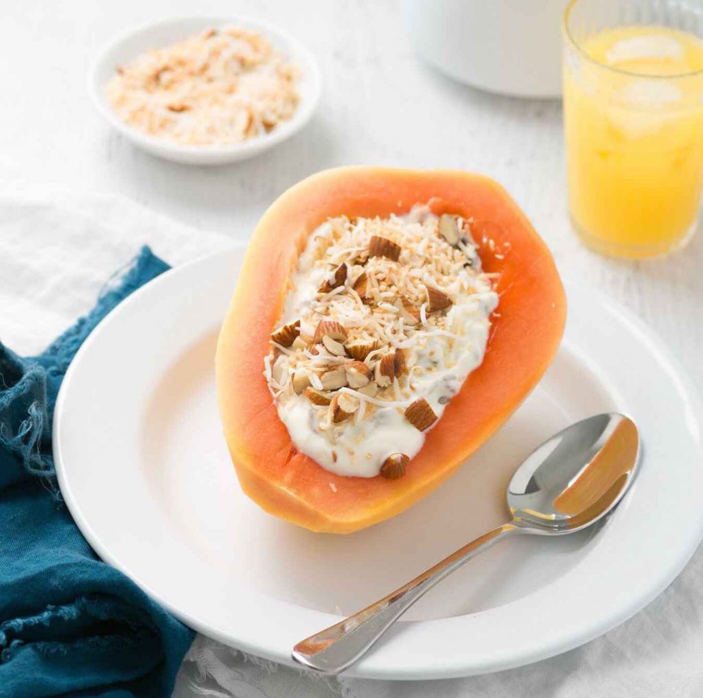 highcompress-Papaya with Nuts