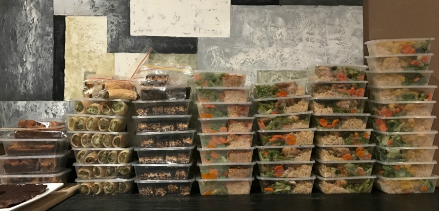 7 tips for writing a budget friendly meal plan Sarah Jurina's epic meal prep.