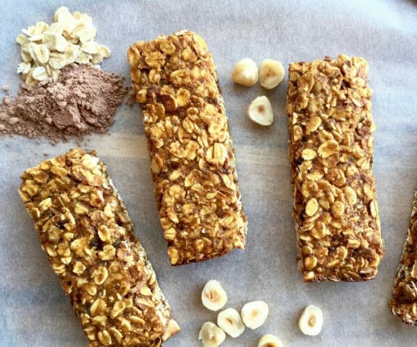 Chocolate Hazelnut Muesli Bars Chocolate Hazelnut Muesli Bars