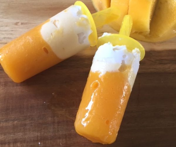 2 ingredient mango ripple ice blocks 2 ingredient mango ripple ice blocks