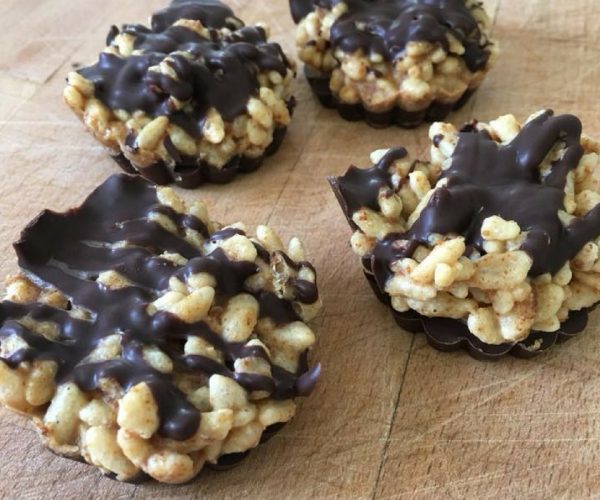 Crispy Peanut Butter Rice Cups Crispy Peanut Butter Rice Cups