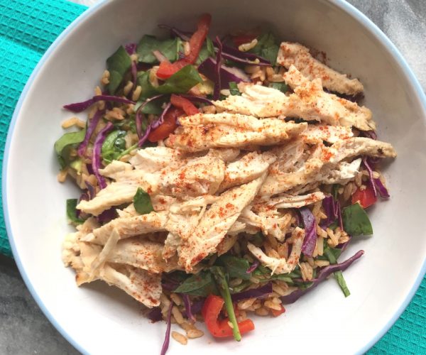Roast Chicken & Brown Rice Salad Roast Chicken & Brown Rice Salad