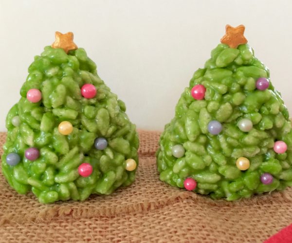4 Ingredient Rice Bubble Christmas Trees 4 Ingredient Rice Bubble Christmas Trees